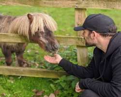 He is a kind-hearted man and has a soft corner in his heart for every type of animal.